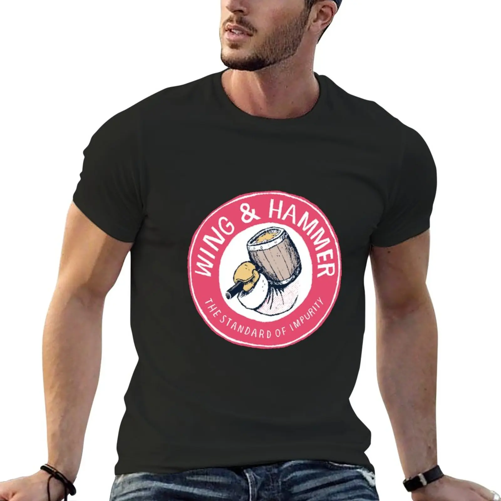 

Big Hammer And Wings T-Shirt t-shirts man graphic t shirt plus size t shirts quick drying shirt mens vintage t shirts