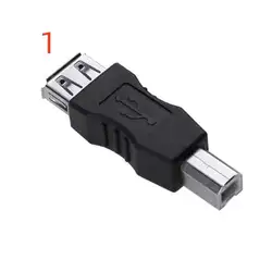 USB 2.0 Type A to Type B Print Converter Adapter (1)USB F to BM)