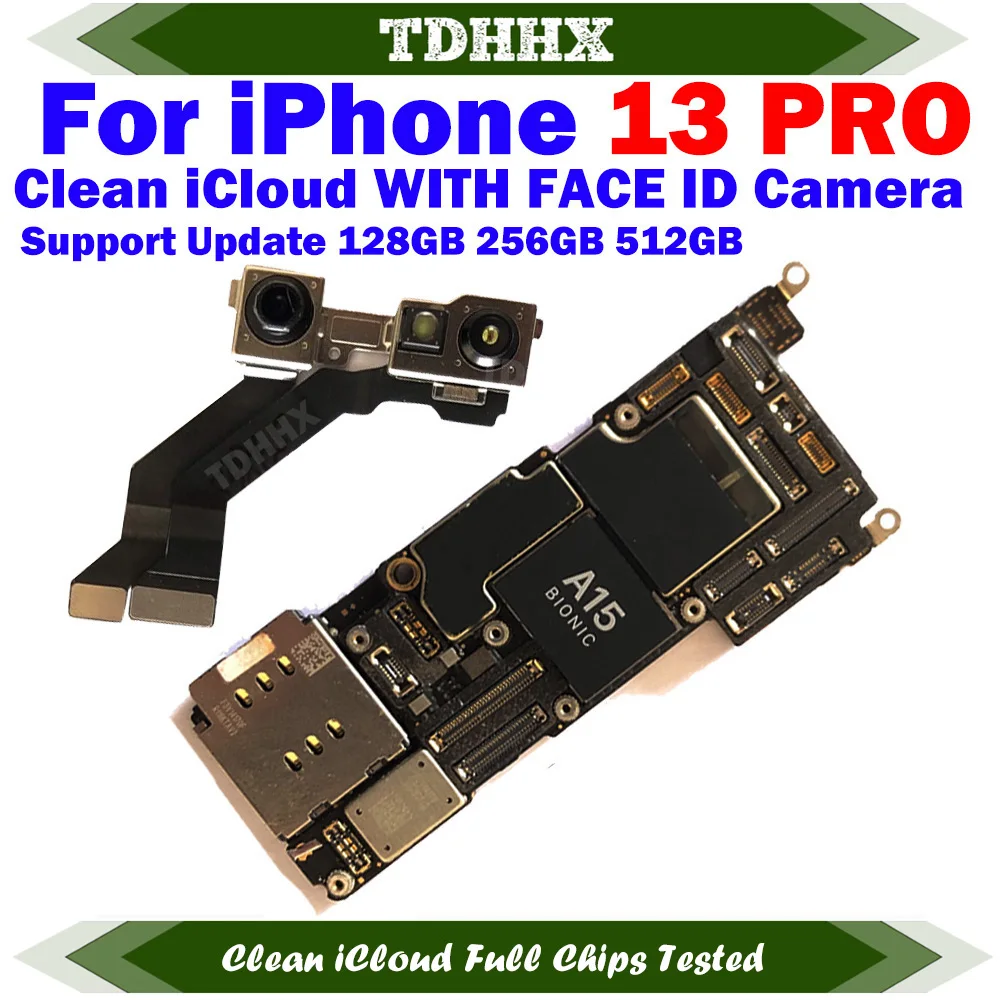 iPhone Motherboard Free iCloud For iPhone 13 Pro Max 128g 256g 512GB