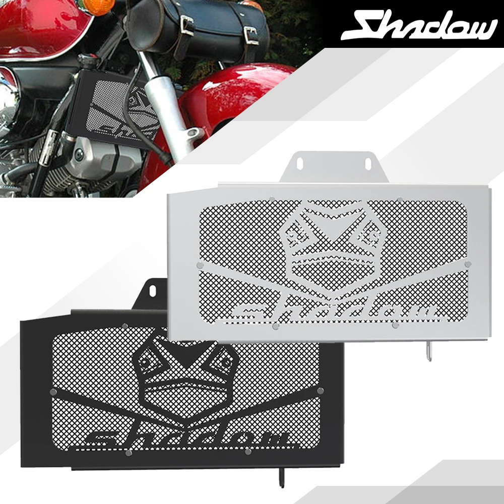 

For Honda VT125 shadow VT 125 SHADOW 1999 - 2002 2003 2004 2005 2006 2007 Radiator Grille Guard Protective Cover Protector Grill