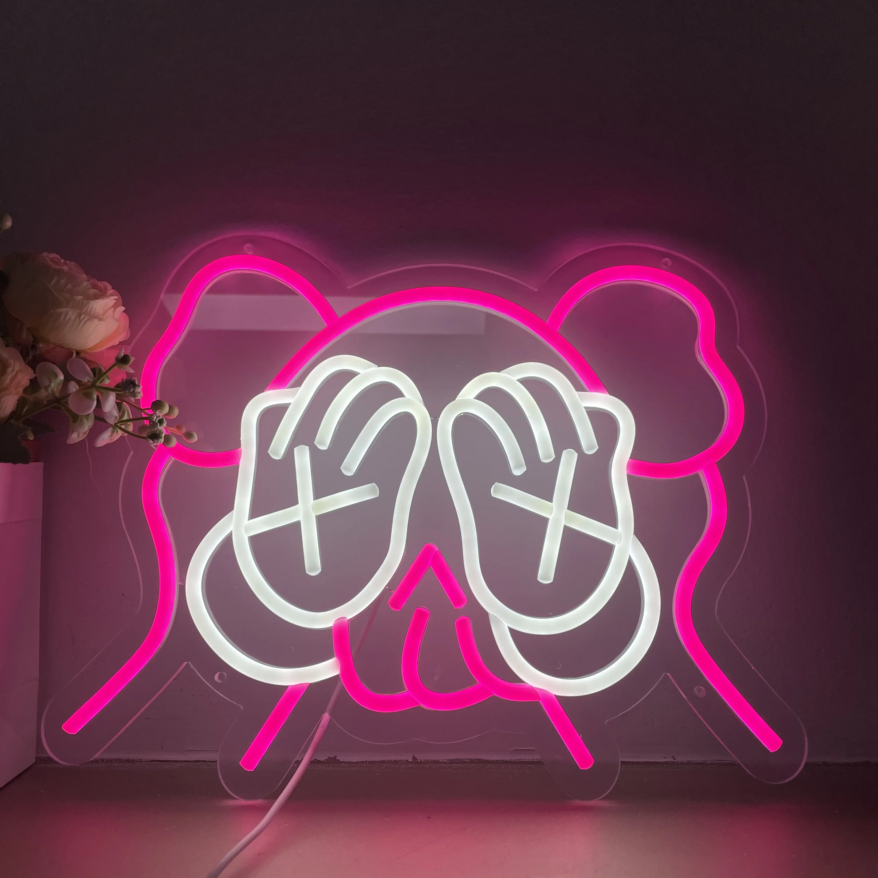Wall Art Atmosphere Light Custom Neon Sign Anime Anime Neon Light Signs  Kaw01 Neon Aliexpress