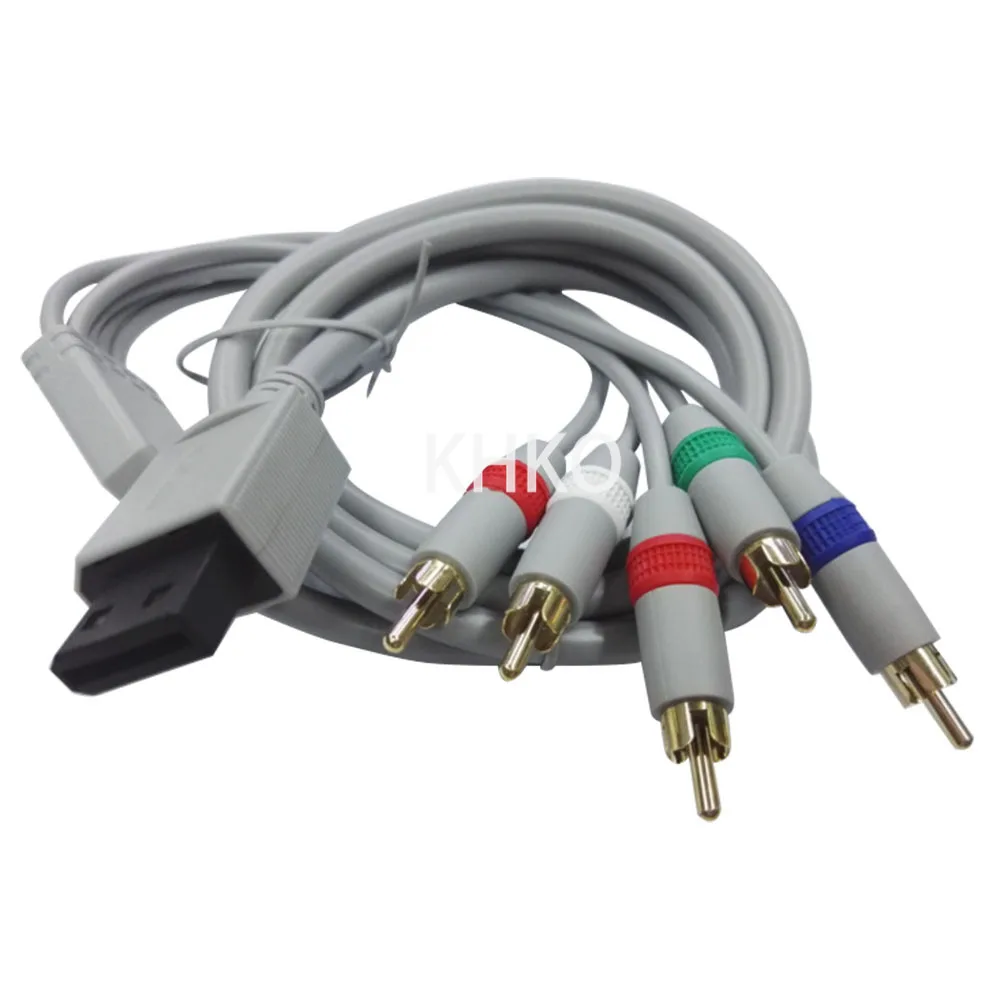 

Компонентный кабель WII 1080P, кабель 5RCA для Nintendo Wii, AV видео, аудио кабель 1,8 м, поддержка 1080i/720p, HDTV система