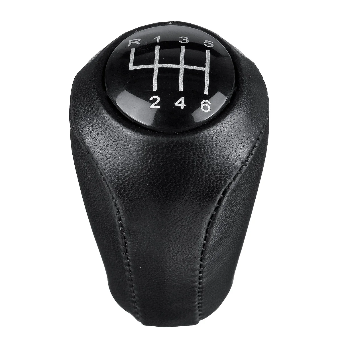 

6 Speed Leather Gear Shift Knob Shifter Lever for Mazda 3 BK BL/ 5 CR CW/ 6 II GH/ CX-7/