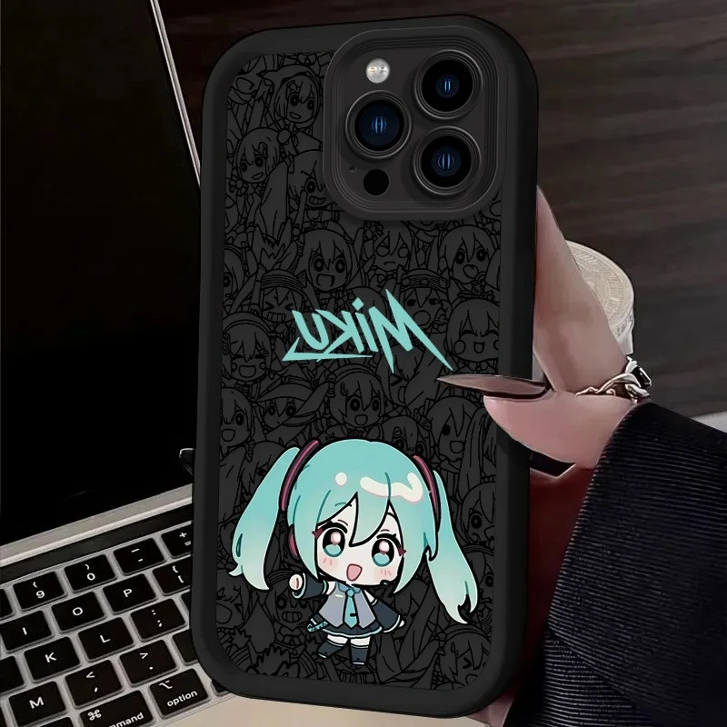 Kawaii Miku Soft Phone Case - Cute & Stylish Protective Cover