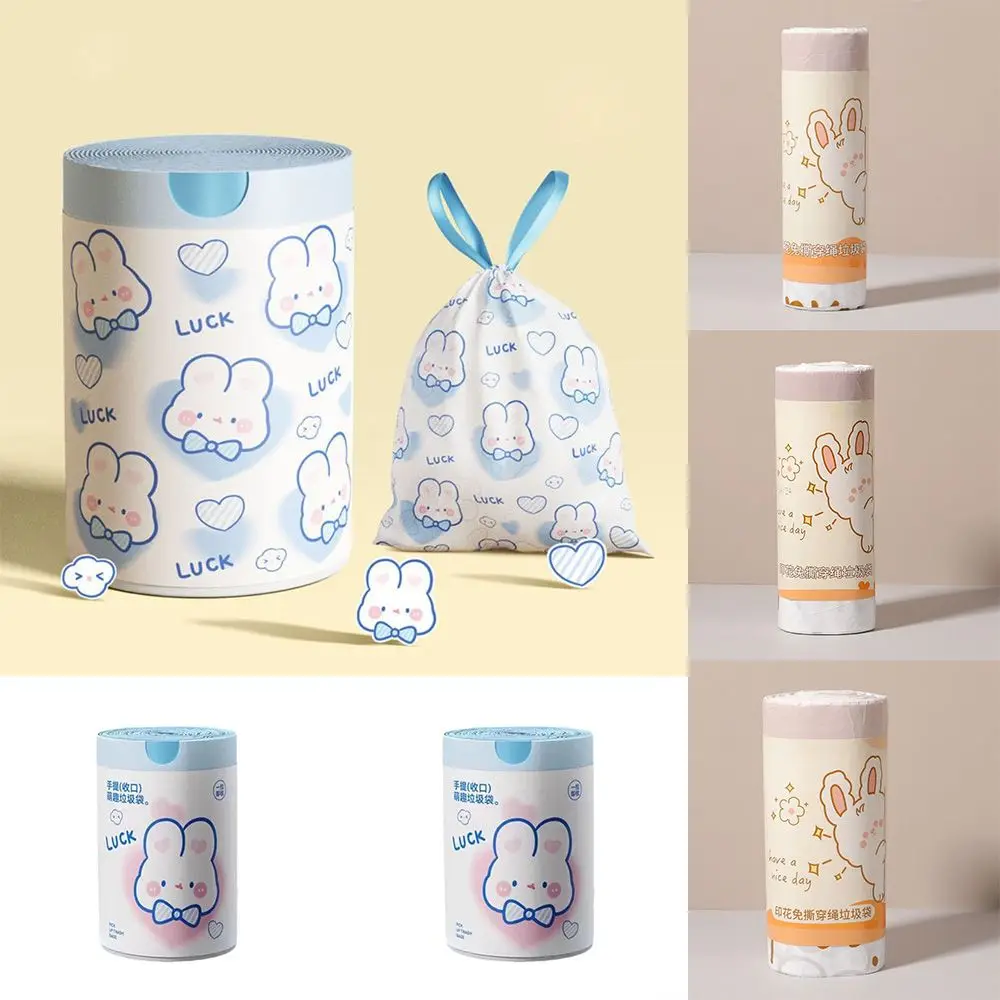 Thickened Disposable Trash Bag Home Kitchen Portable Fun Big Roll Affordable Packaging Trash Can
