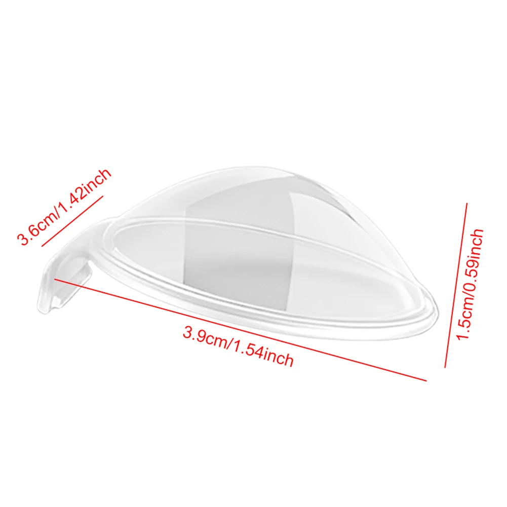 For DJI Osmo 360 Camera PC Lens Guard Anti-Collision Camera Protective Cover Seamless Plastic Lens Cover Lens Protect Sleeve