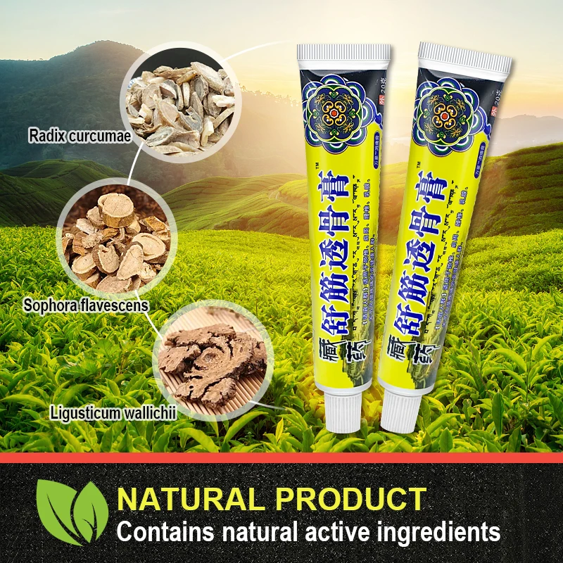 Arthritis Medical Cream Scorpion Venom Extract Cure Muscle Strain Cervical Spondylosis Joint Pain Back Pain Neuralgia 2Pcs pain relief cream