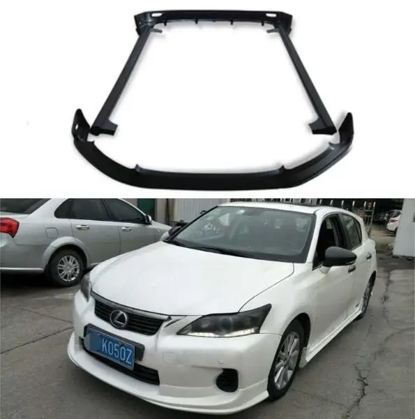 PP Matte Black Primer Body Kit For Lexus CT200H 20102020 Car Bumper Front Lip Rear Trunk
