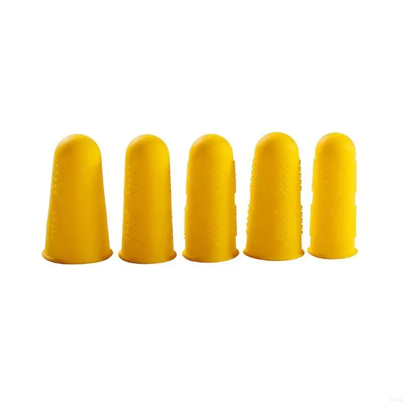 85DB Silicone Finger Protectors Covers Caps 3 Sizes for Hot Sewing Craft 5