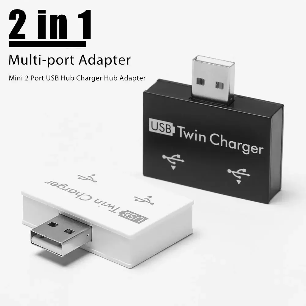 Dual-Port High-Speed USB Hub with Micro USB Power