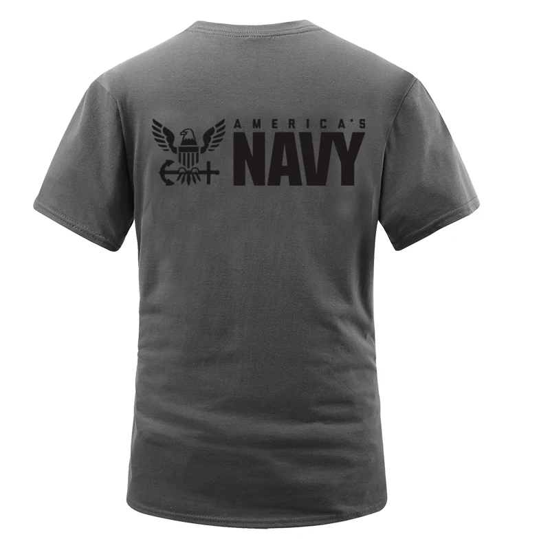 New American Shooting Military Outdoor T-Shirt Barrett Sniper Training Tactical Retro Print Short Sleeve Round Neck Tee