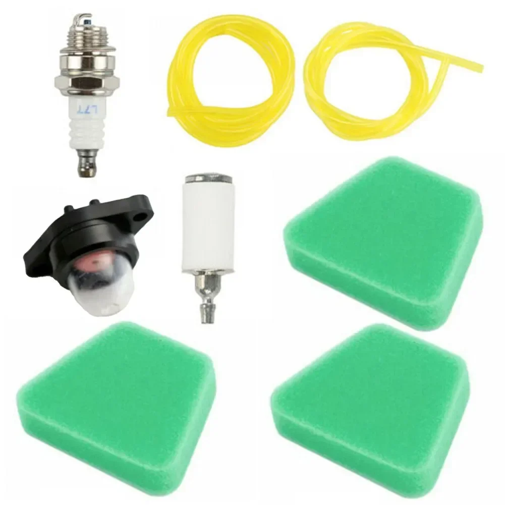 Fuel Pump Primer Bulb Fuel Filter Line Hose Primer Bulb Kit For UEL LINE PRIMER Bulb Air Filter Kit For POULAN, McCULLOCH Chain Saws