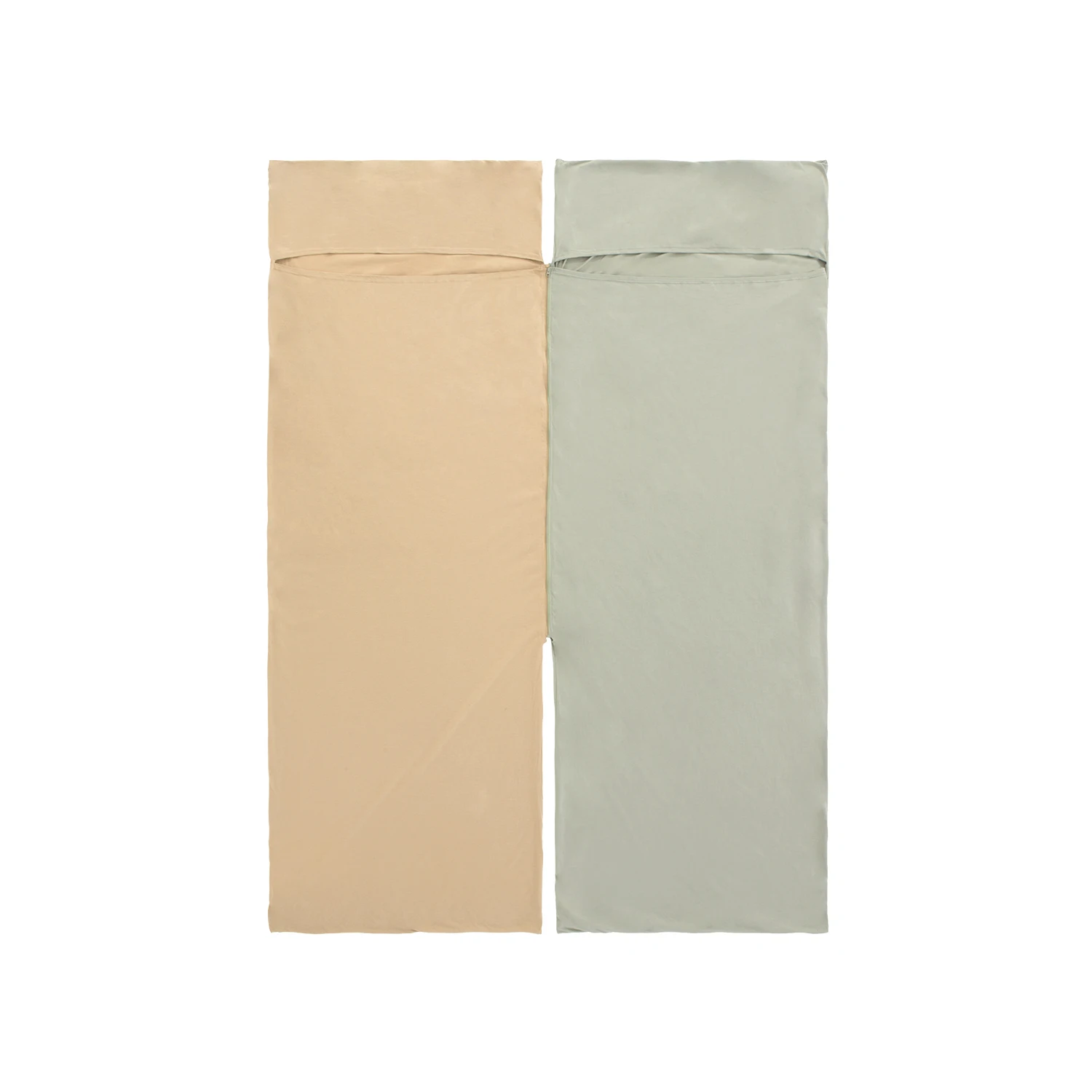 Naturhike Single Sleeping Bag Cotton Inner Liner Envelope Ultralight Camping Hotel Soft Sleeping Lining Bag NH15S012-E