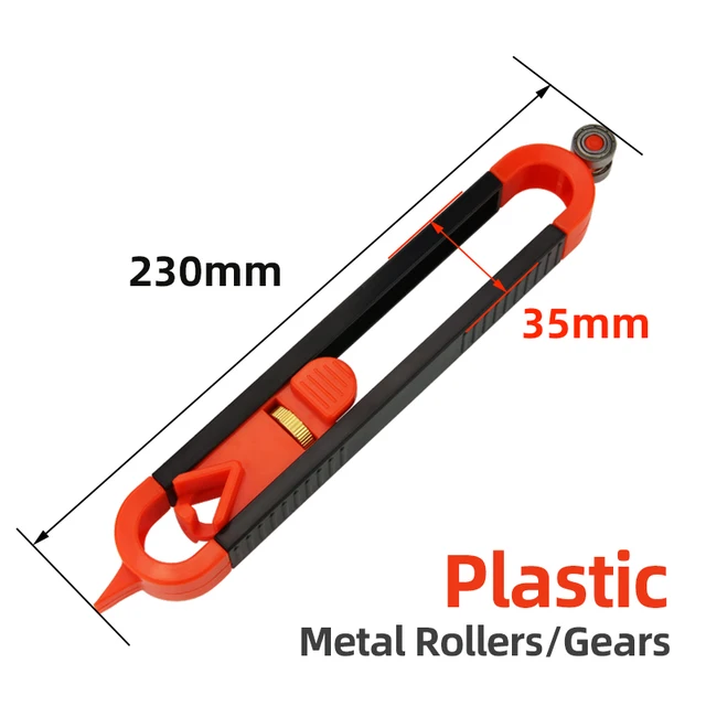 Profile Scribing Ruler Contour Gauge With Lock Adjustable Locking ...