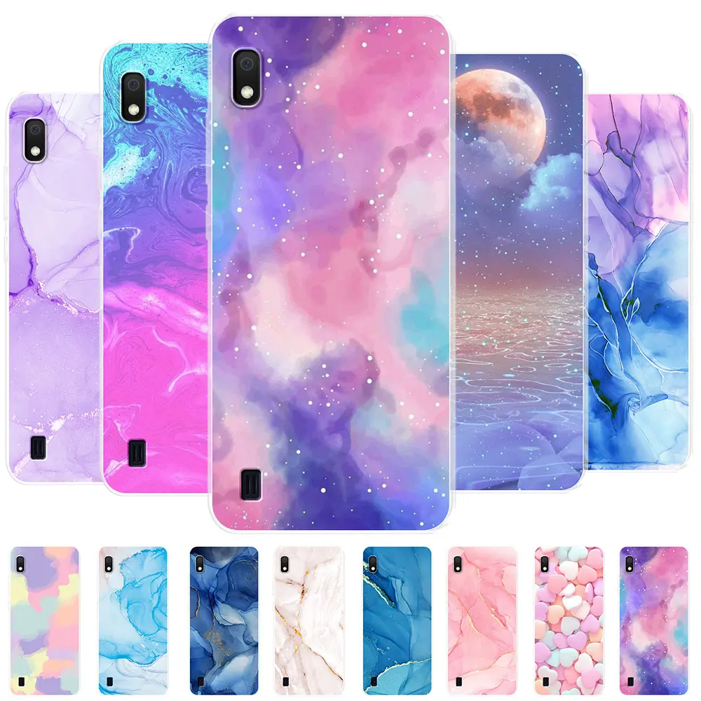 Per Samsung A10 Custodia Trasparente In Silicone Morbido Tpu Cover Per Samsung Galaxy A10S Custodia Coque Per Galaxy A 10 A10 S Bumper Fundas