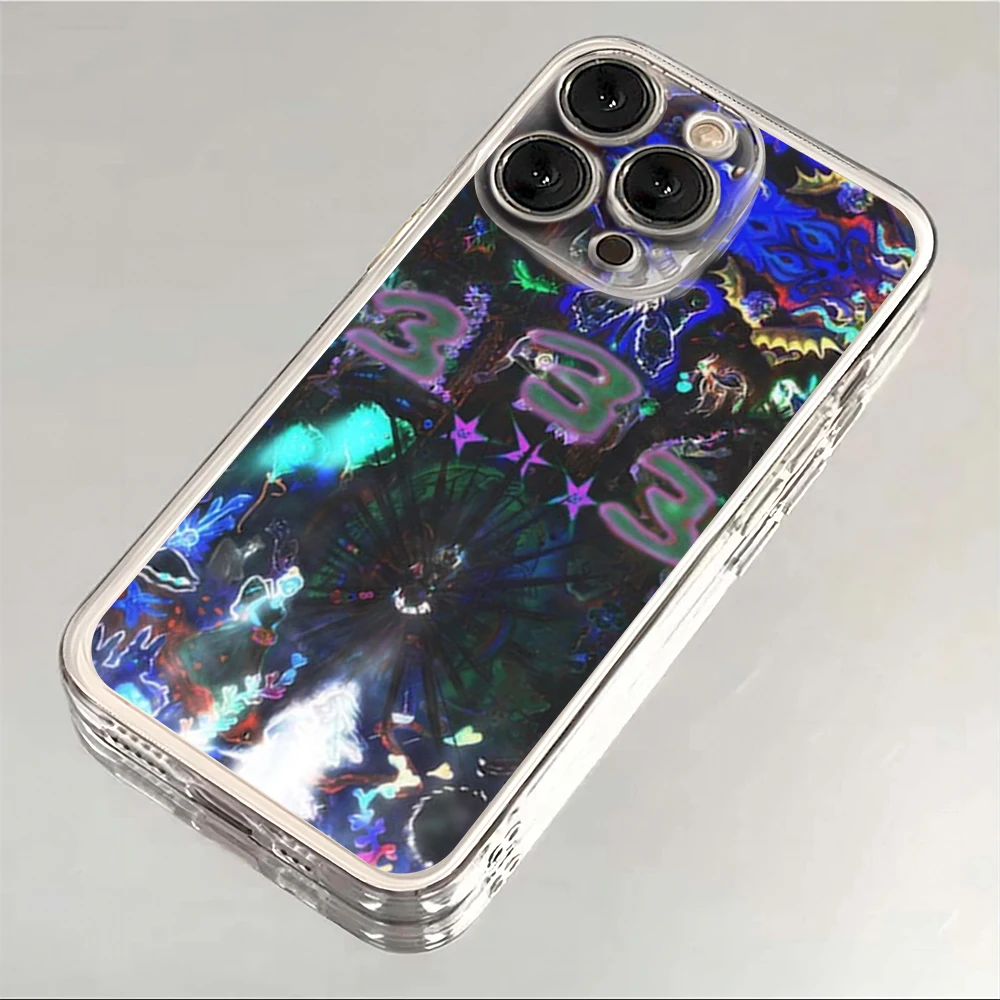 Bladee 333 Drain Gang IceDancer Clear Soft Phone Case