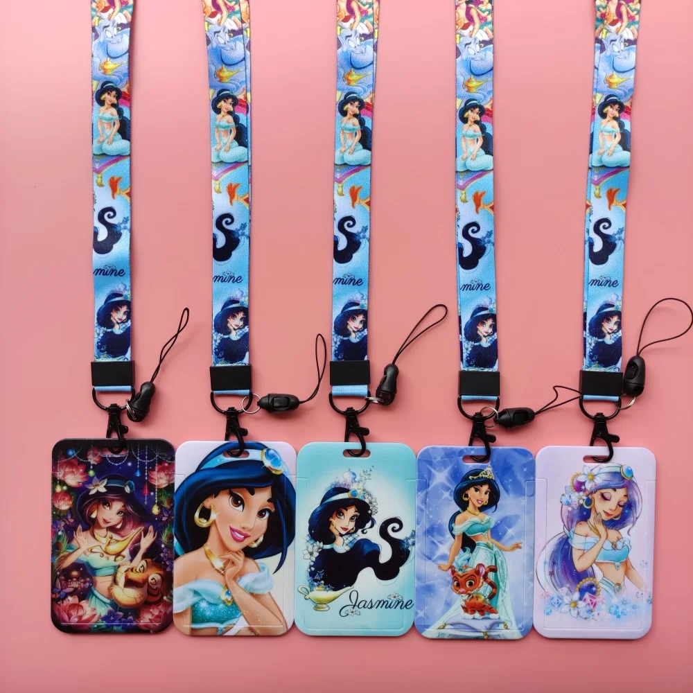 Porte-badge Disney Jasmine pour femmes et filles