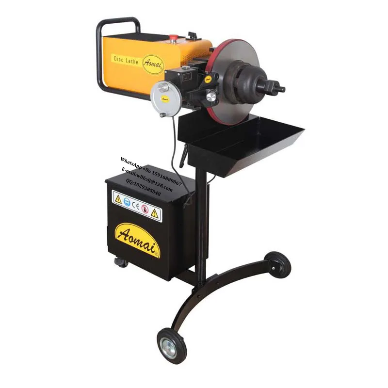 まみ 750W Car Brake Disc Lathe AM-983 Dual-Functions Brake Drum