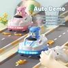 JJRC new simulation collision spray bumper car parent-child interaction fun children's toy remote control car English version 4