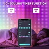 Smart Curtain Lights 400 LED USB Curtain String Lights DIY App Remote Control Music Sync Christmas Holiday Party Curtain Strings 4