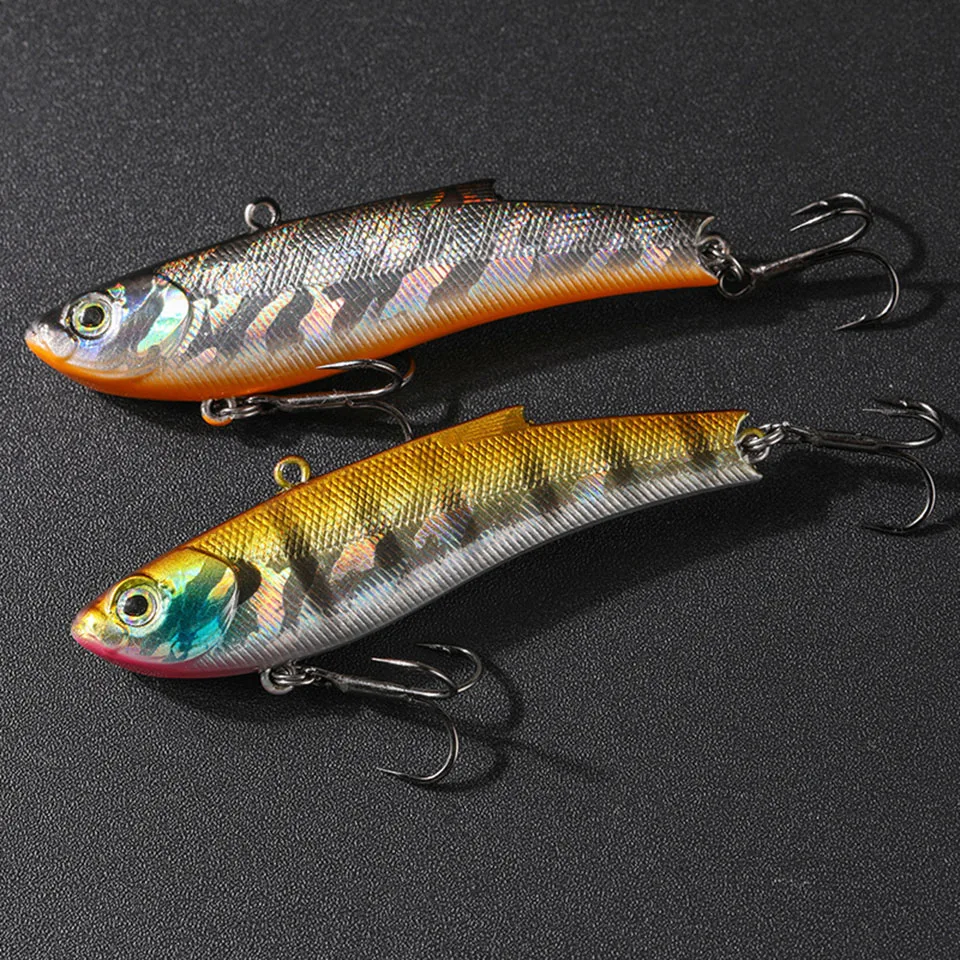 1PCS 8CM/23G 9CM/33G Plastic VIB Fishing Lure Long Casting Rattlin Iscas Hard Bait  Vibration Artificial Wobbler For Trout Pesca