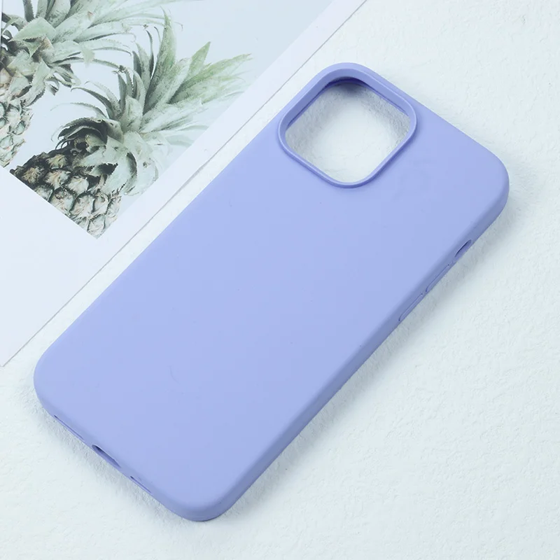 Liquid Silicone Phone Case - Enhanced Camera Protection & Full Coverage Bumper