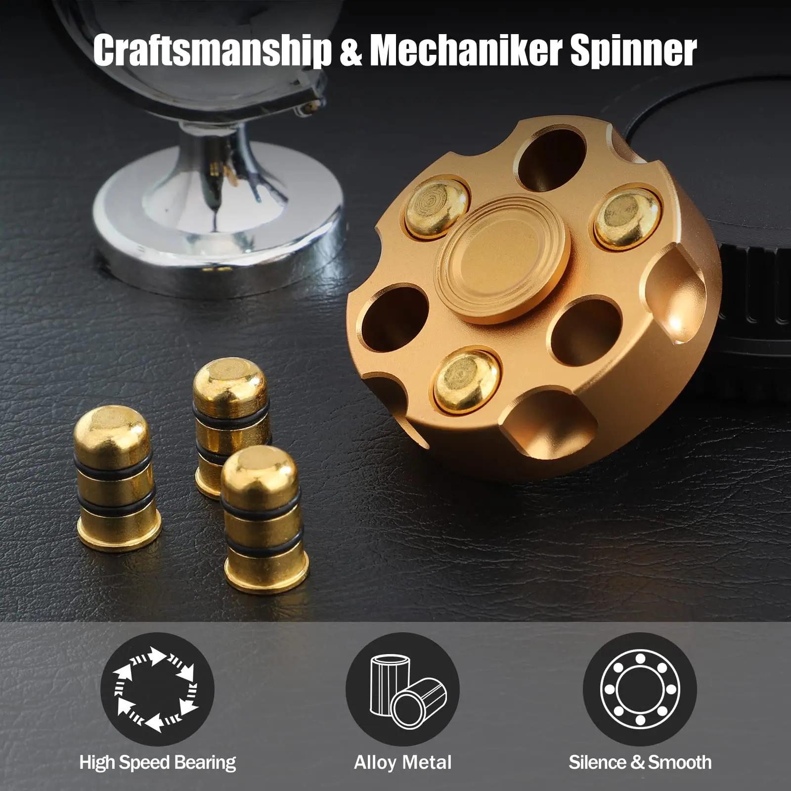 Fidget Toys Anti Stress Toys Metal Fidgeting Spinner Toy