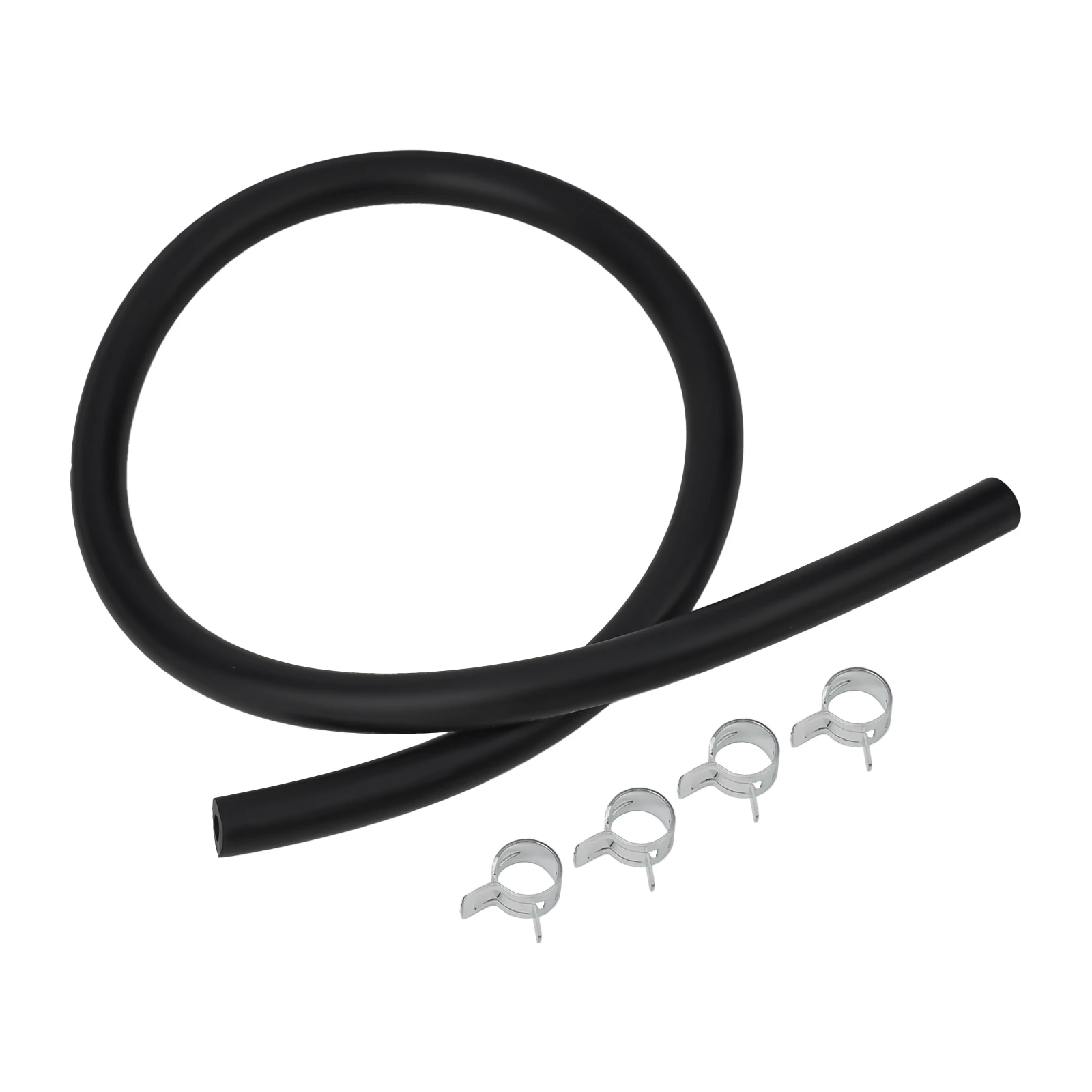 For Briggs-Stratton 5414K 1/4 Fuel Line Hose W 4 Clips Lawn Mower Engine Motor Garden Park-side Power Tool Part Set