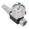 G1/4in Thread Spray Paint Gun Air Pressure Regulator Pressure Regulating Adjusting Valve Gauge 0-140 PSI Adapter Pneumatic Tool 4