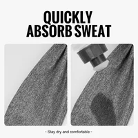 WRELS Sports Headbands Moisture Wicking Sweatbands for Running Breathable Headbands Elastic Non Slip Hairband for Women and Men - Image 3