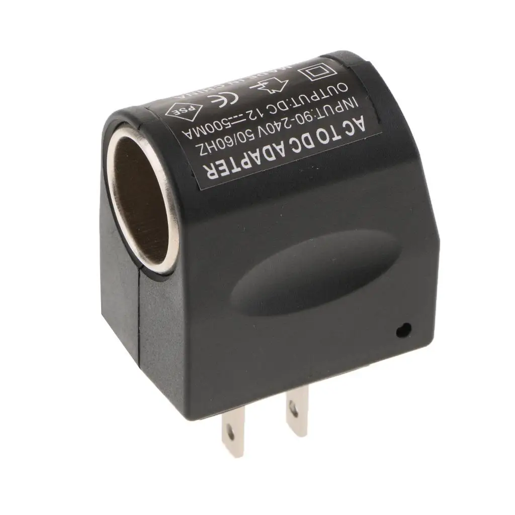 자동차 담배 라이터 어댑터 컨버터 플러그, 벽 전원, 110V-220V, 12VDC