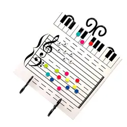 Erasable Note Blackboard Music Writing Board for Gifts Office School