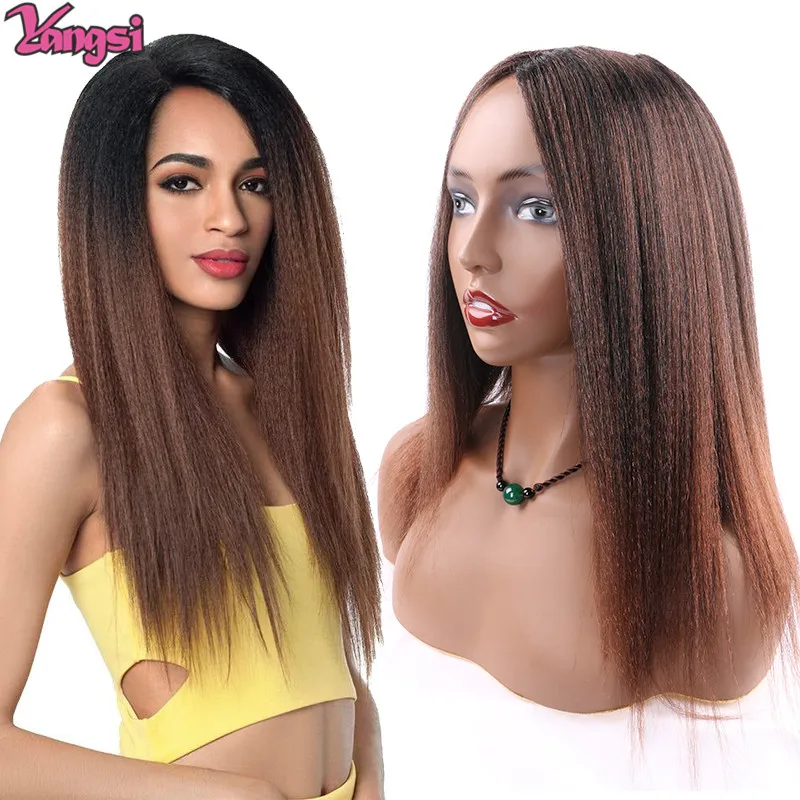 

Full Star Ginger Halloween Costumes for Cosplay Woman Wigs Adjust Strap Wigs With Side Comb Party Daily Use Kinky Straight Wig