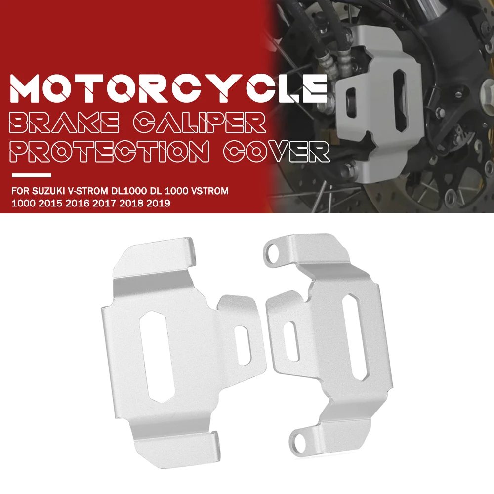 

For SUZUKI V-Strom DL1000 DL 1000 VStrom 1000 Accessories Front Brake Caliper Cover Guard Motorcycle 2015 2016 2017 2018 2019