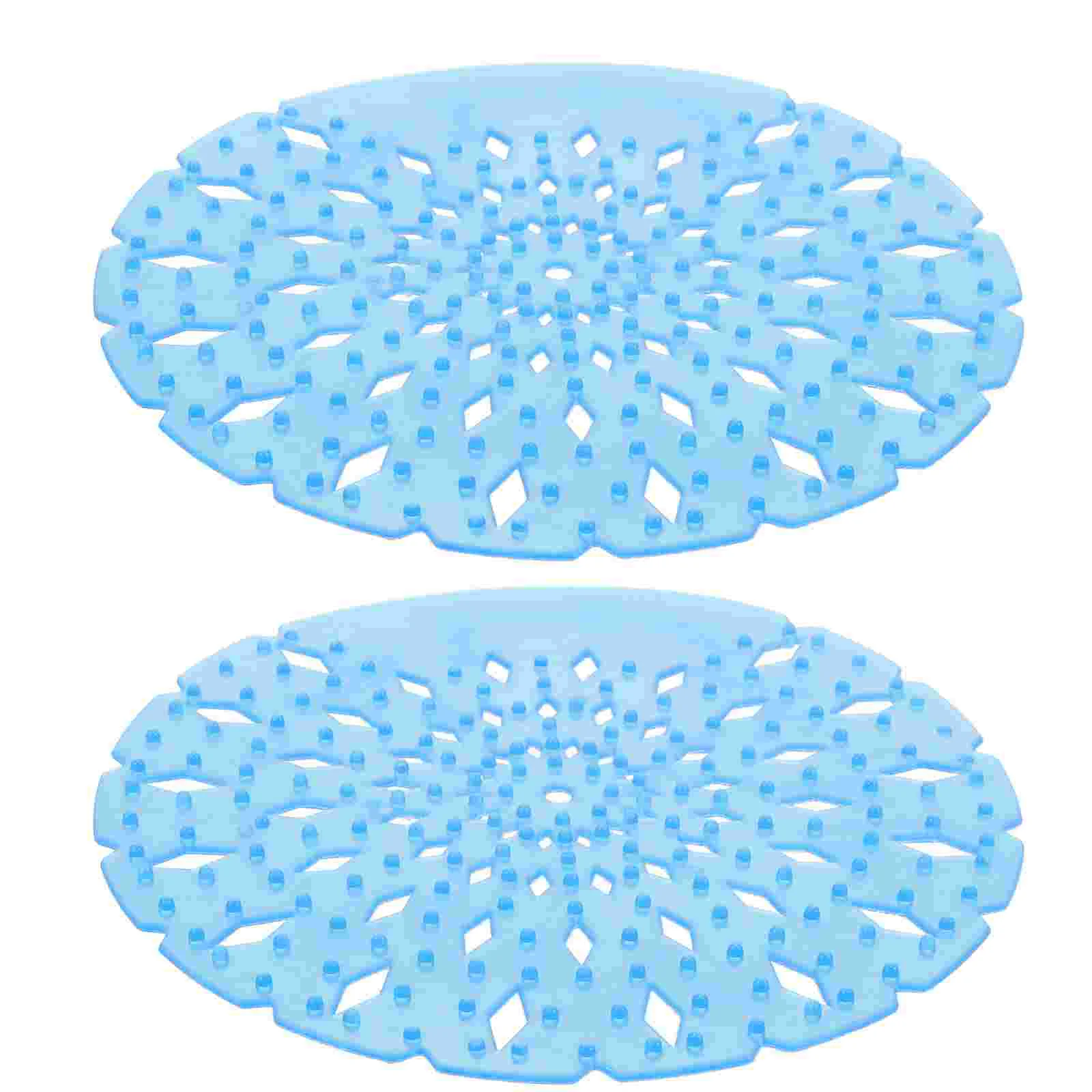 

2 Pcs Urinal Splash Pad Activated Charcoal Odor Remover Screen Deodorizer Toilet Scented Plastic Anti-splash Screens Pads