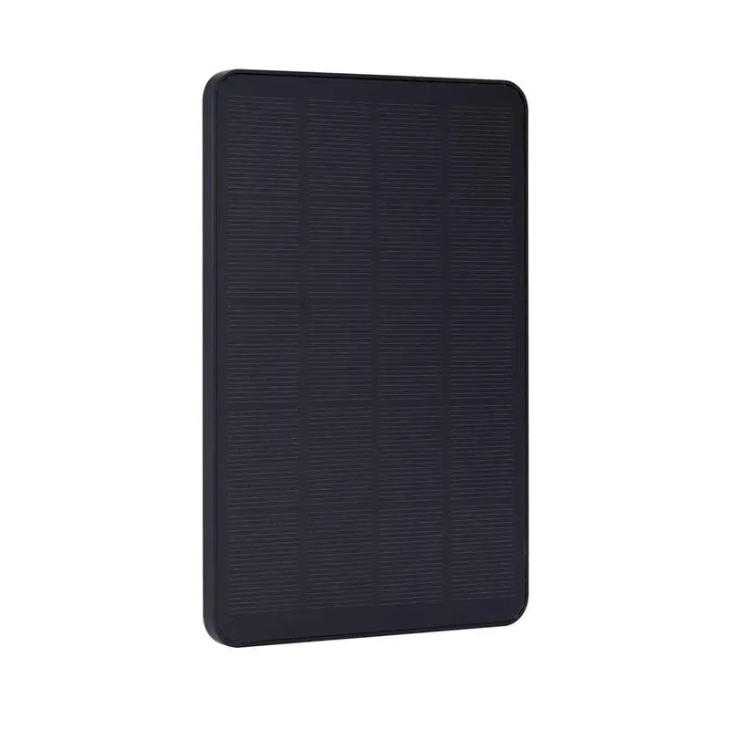 

Security Camera Solar Panel 4W 5V High-Efficiency Solar Charging Panel Multi-Functional Practical Solar Charger For Outdoor Use