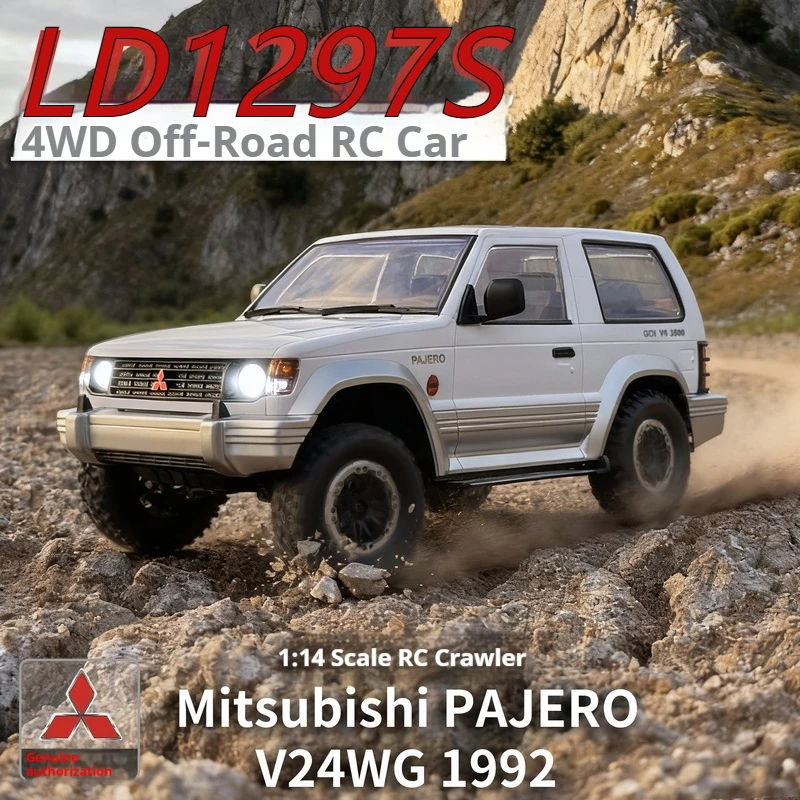 1:14 Landa LD1297S RC Cars Pajero 4WD Offroad Vehicle 2.4G 17G