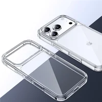 Crystal Transparent for Magsafe Magnetic Case For iPhone 17Air 17 17Pro 17Pro Max Clear Shockproof Cover for Wireless Charge - Image 3