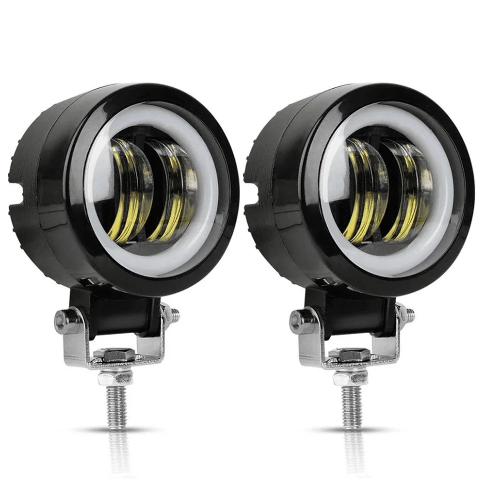 LED Fog Lamp Driving Daytime Off road Led Light Headlight 3'' 20W Motorcycle Halo Lamps for Jeep ATV 12V 24V SUV Worklight, work light,led light bar