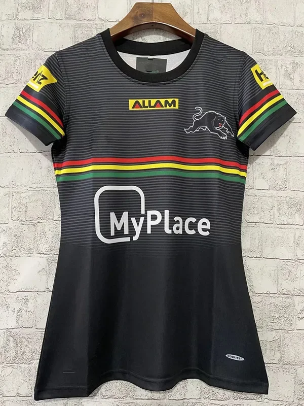 

2024 PENRITH PANTHERS Womens Home/Away/Rugby Jersey Size:S--XL (Custom name and number )