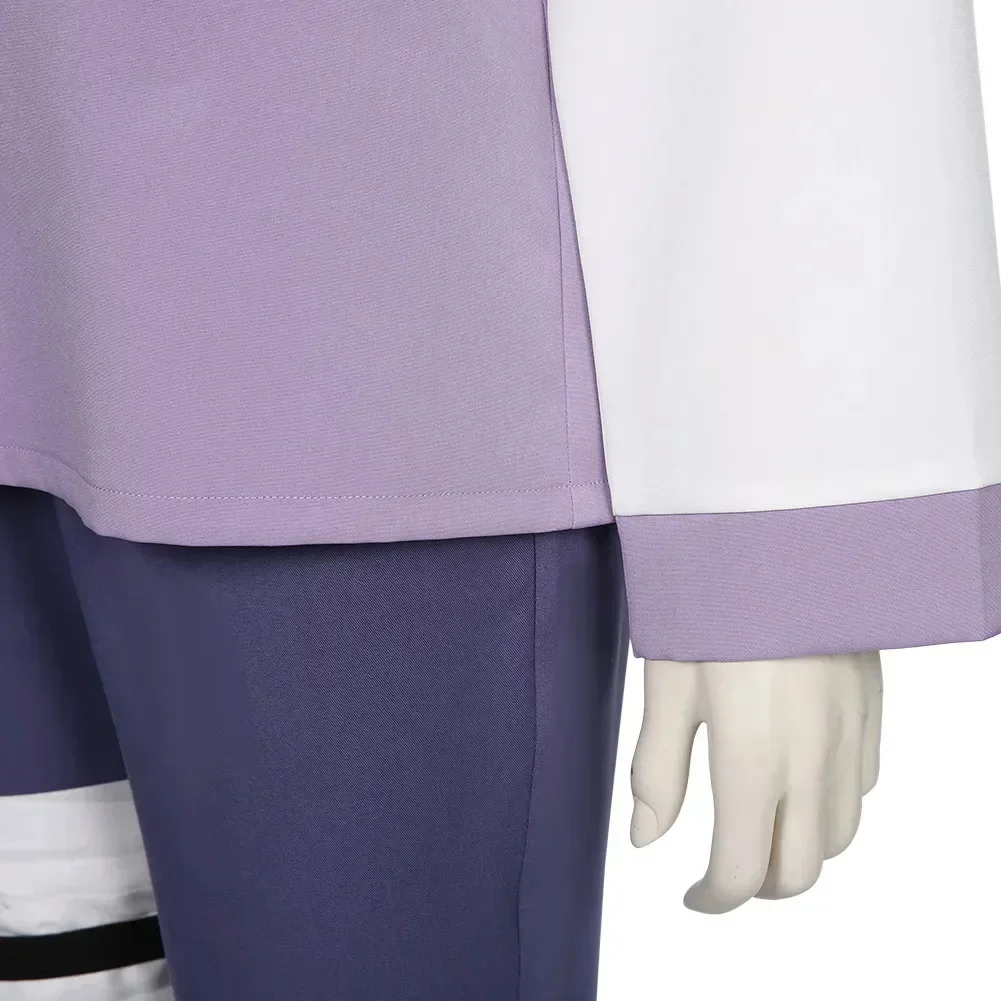 Naruto Hinata Hyuga Dark Purple Synthetic Cosplay Wig