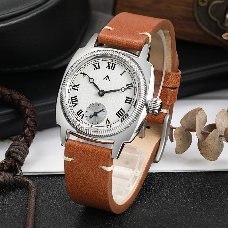 Militado ML03 Quartz Watch Men VD78 Movement 100M Waterproof Diver Watch Stainless Steel Square Case Domed Sapphire Wristwatch