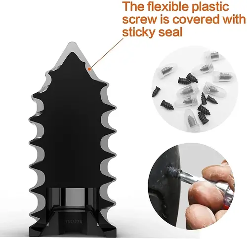 Vacuum Car Tyre Repair Rubber Nail Set Tire Screws Tubeless Repair Tools Kit for Motorcycle Truck - Image 2