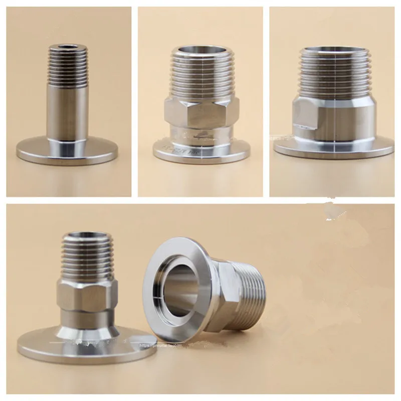 

KF25 Vacuum External Thread Connector 304 Stainless Steel KF Quick Fitting Outer Wire For Vacuum Equipment Fittings Connection