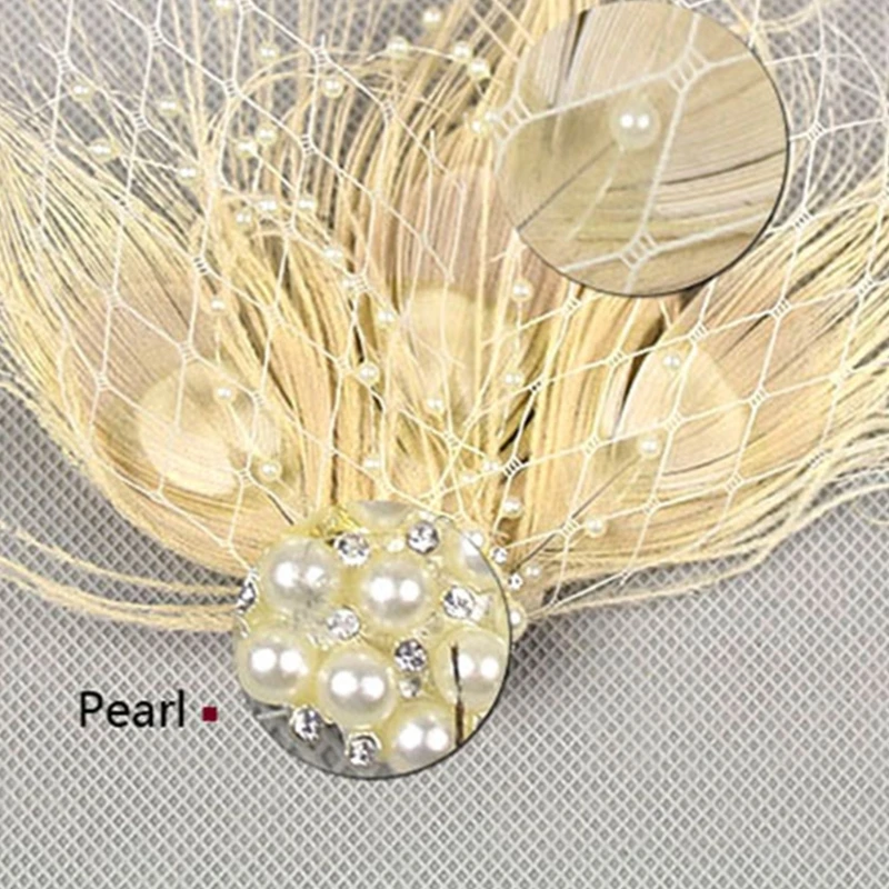 

Braids Hair Clip for Hot Girls Pearl Feather Shape Hair Barrettes Ballet Dancing Ponytail Hair Barrettes for Teens Girls