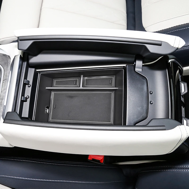 

Car Armrest Storage Box for 2023 2022 2021 2020 2019 BMW X5 G05 X6 G06 X7 G07 Accessories Insert Tray Secondary Storage Center