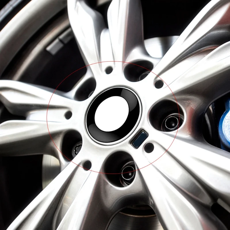 56mm 68mm Car 50th Anniversary Floating Wheel Center Caps For BMW G11 G12 G30 G31 G32 G08 G05 F46 F49 F39 F90 Auto Accessories wheel center caps