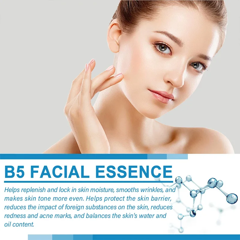 B5 Hyaluronic Acid Serum Facial Anti A-ging W-rinkle Lift Firming Fine Lines Lightening Dark Circle Skin Brightening Hyalu Serum 5