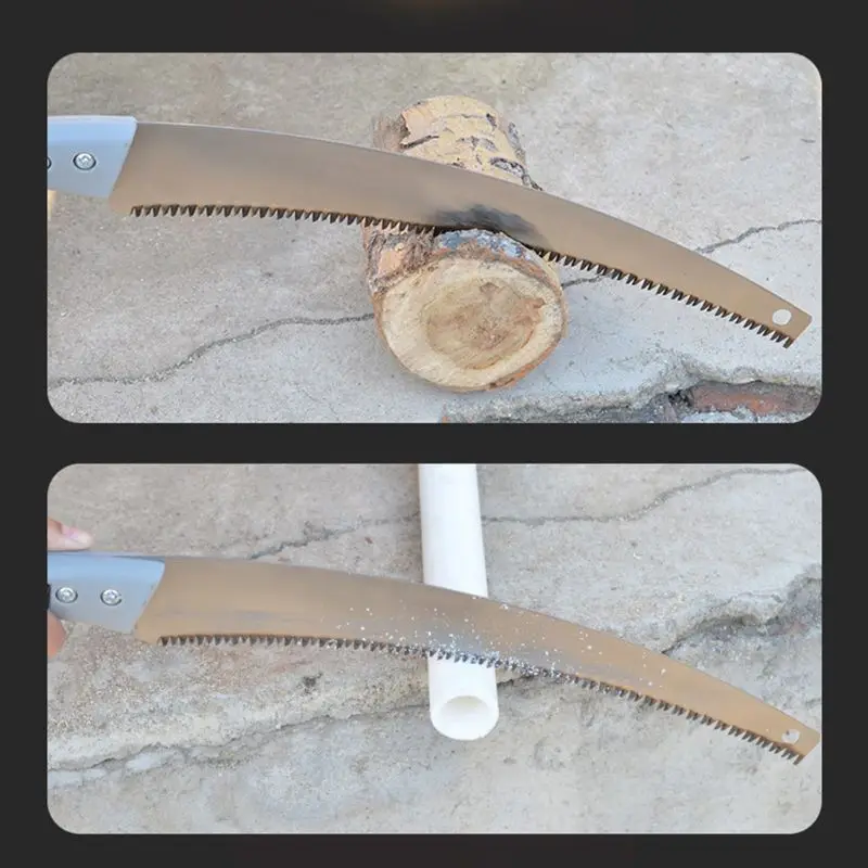 for Sharp Heavy Duty Curved Hand Saw for Tree Pruning Wood Cutting Carpenter Sawing Garden Woodworking Tool