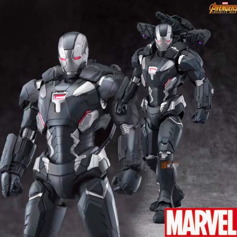 In Magazzino Morstorm Iron Marvel Man Mk4 War Machine Plastic Model Assembly Collection Model Action Toy Figures Avengers Gift Toy